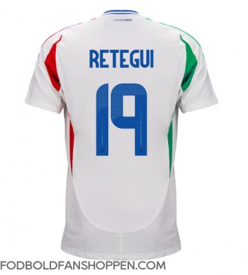 Italien Mateo Retegui #19 Udebanetrøje EM 2024 Kortærmet